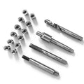 BZBMGMO M6x1.0 Metric Thread Repair Kit, 12 Stainless Inserts（9.4mm）, HSS Tools