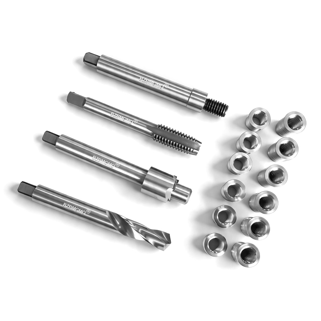 BZBMGMO 3/8-16 Inch SAE Thread Repair Kit,Stainless Inserts(3/4 & 1/2 Inch)