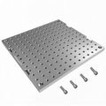 BZBMGMO 10x10x1/2" MIC 6 Aluminum Fixture / Sacrificial Plate, Mini Pallet