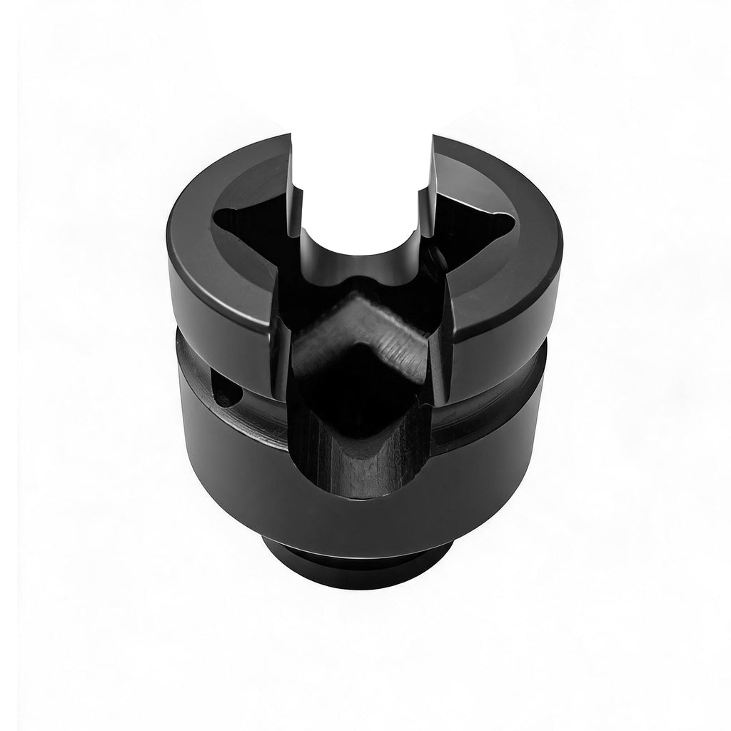 BZBMGMO 1/2" Drive Lineman Socket for 1" Square Nuts (5/8" & 3/4" Slot)