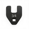 BZBMGMO 3/4" Crowfoot Nut Wrench，Fits 3/8" square drive