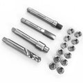 BZBMGMO M12x1.25 Thread Repair Kit, 12 Stainless Inserts(9.4mm), HSS Tools
