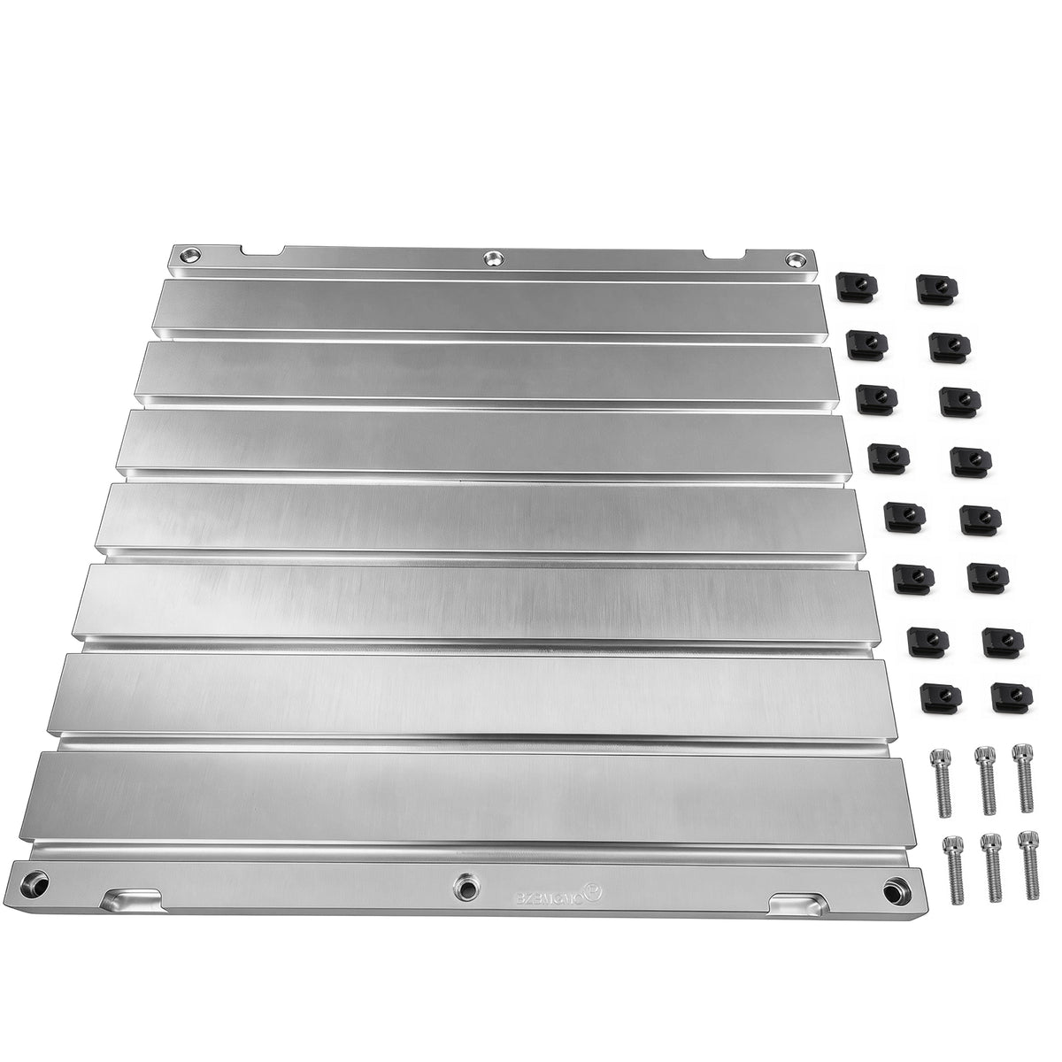 BZBMGMO 16" x 16" x 0.8" Aluminum T-Slot Plate Fixture Table
