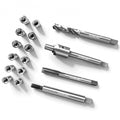 BZBMGMO M6x1.0 Thread Repair Kit, 12 Stainless Inserts(9.4/11.4mm), HSS Tools
