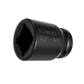 BZBMGMO 1/2" Drive x 3/4" 4-Point Square Impact Socket - Cr-Mo Steel