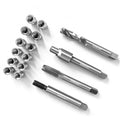 BZBMGMO M8x1.25 Metric Thread Repair Kit, 12 SS Inserts(11.7mm), HSS Tools
