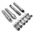 BZBMGMO M14x1.25 Thread Repair Kit, 12 Stainless Inserts(11.7/16.2mm), HSS Tools