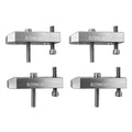 BZBMGMO 3" Aluminum Hold Down Tool Room Clamps (1/4"-20 Thread)