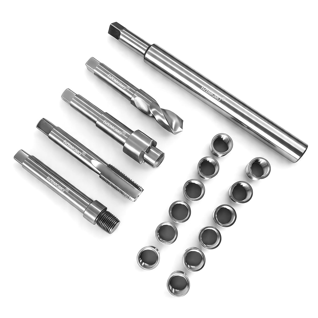 BZBMGMO M12x1.25 * 16.2 Thread Repair Kit,with 150mm Extension Rod