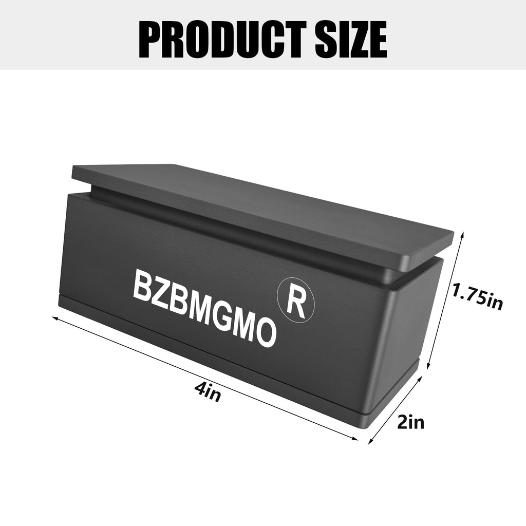 BZBMGMO 2"x4" Precision Square Pre-Press Mold – 6061 Aluminum CNC Tool