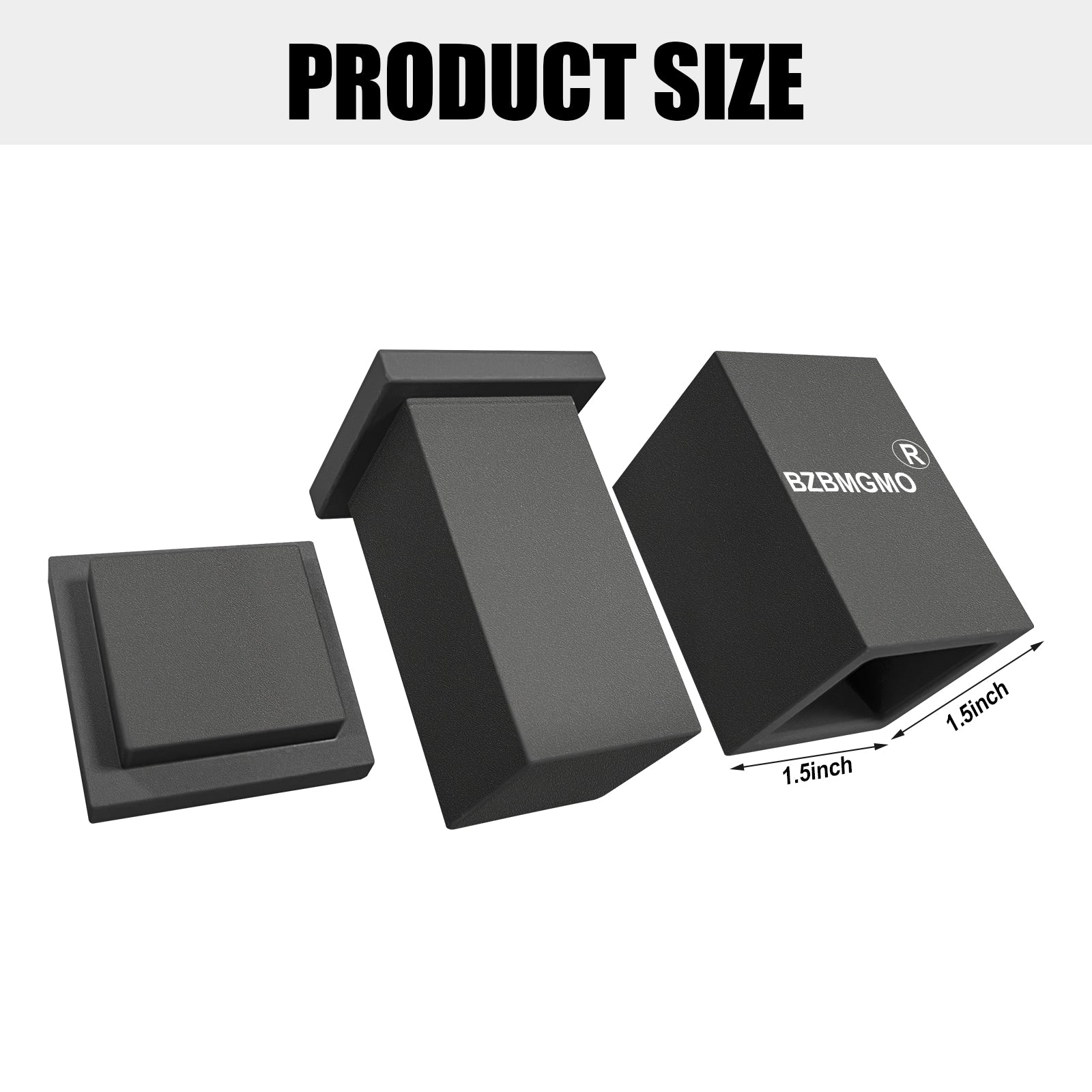 BZBMGMO 1.5"x1.5" Precision Square Pre-Press Mold – 6061 Aluminum CNC Tool