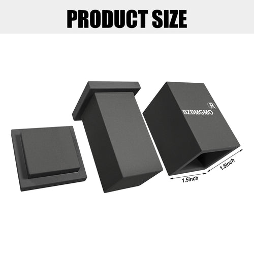BZBMGMO 1.5"x1.5" Precision Square Pre-Press Mold – 6061 Aluminum CNC Tool