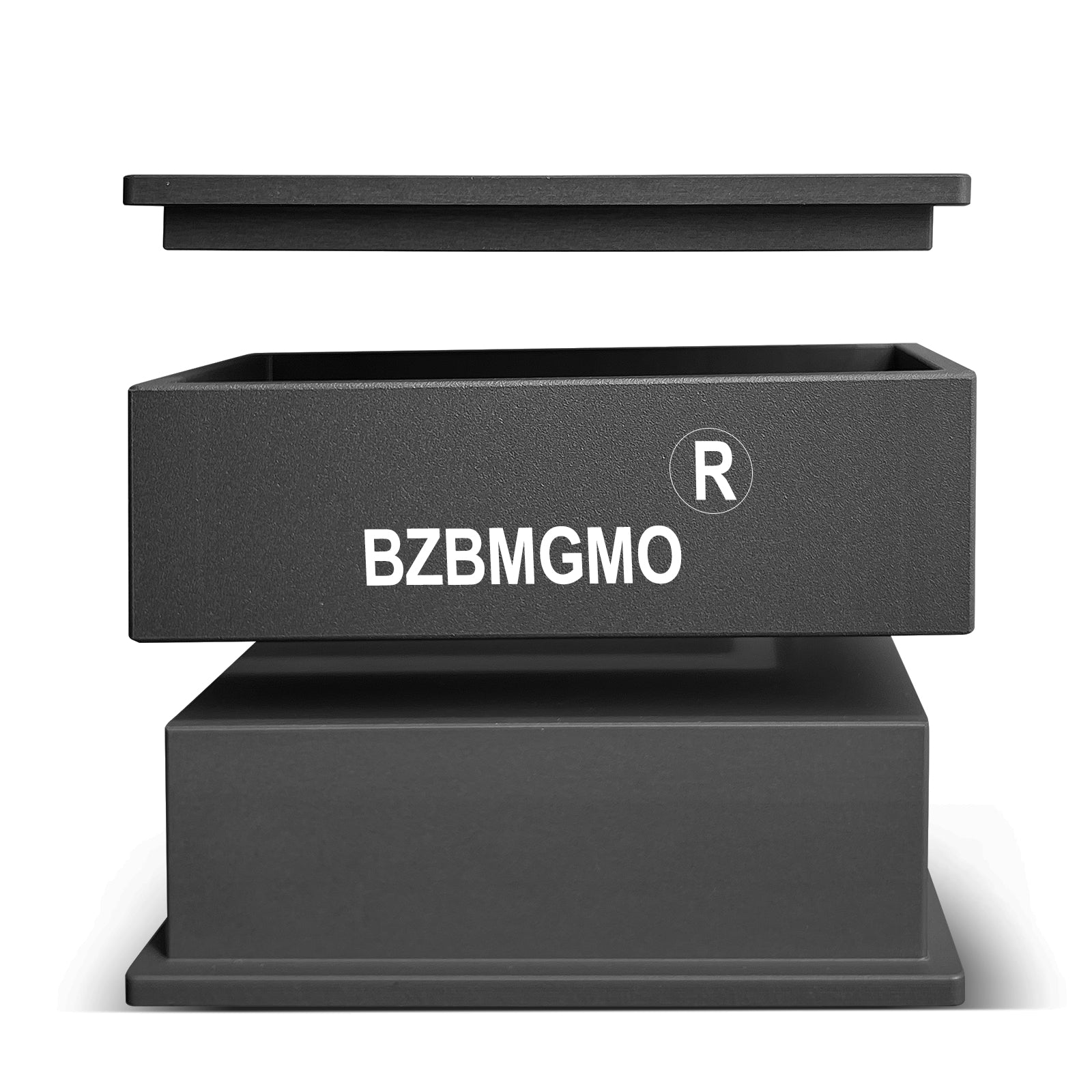 BZBMGMO 2"x4" Precision Square Pre-Press Mold – 6061 Aluminum CNC Tool