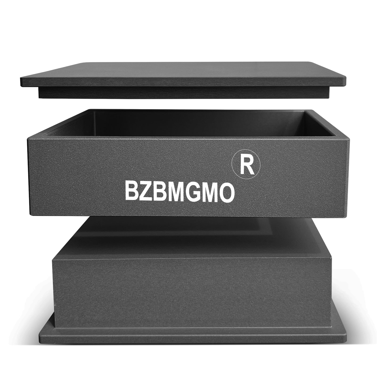 BZBMGMO 3"x5" Precision Square Pre-Press Mold – 6061 Aluminum CNC Tool