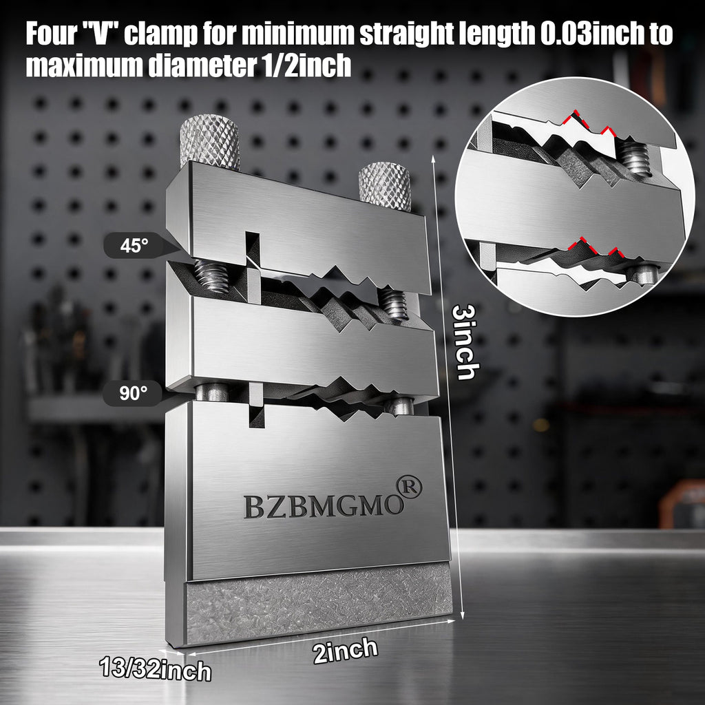BZBMGMO Steel Miter Cutting Vise Jig – Jewelers Tool for 45° & 90° Bends