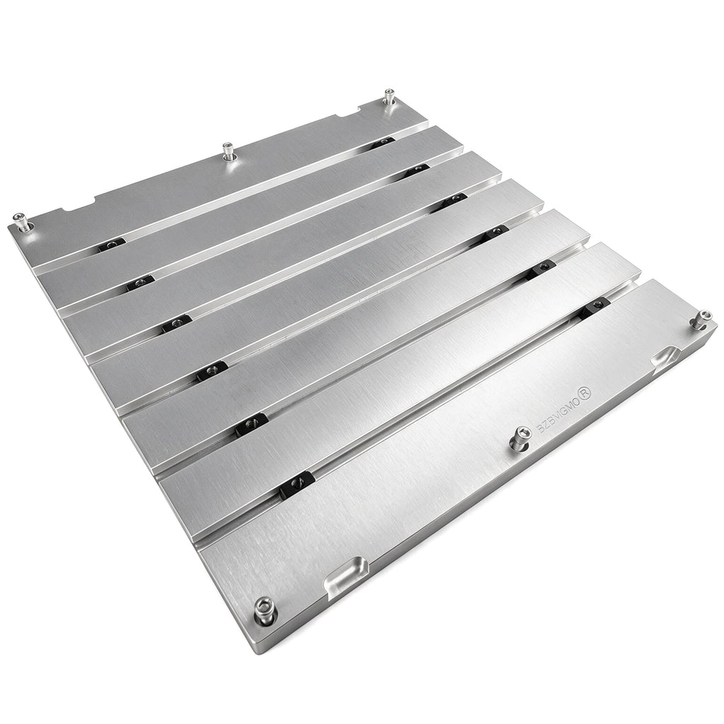 BZBMGMO 15" x 15" x 0.8" Aluminum T-Slot Plate Fixture Table