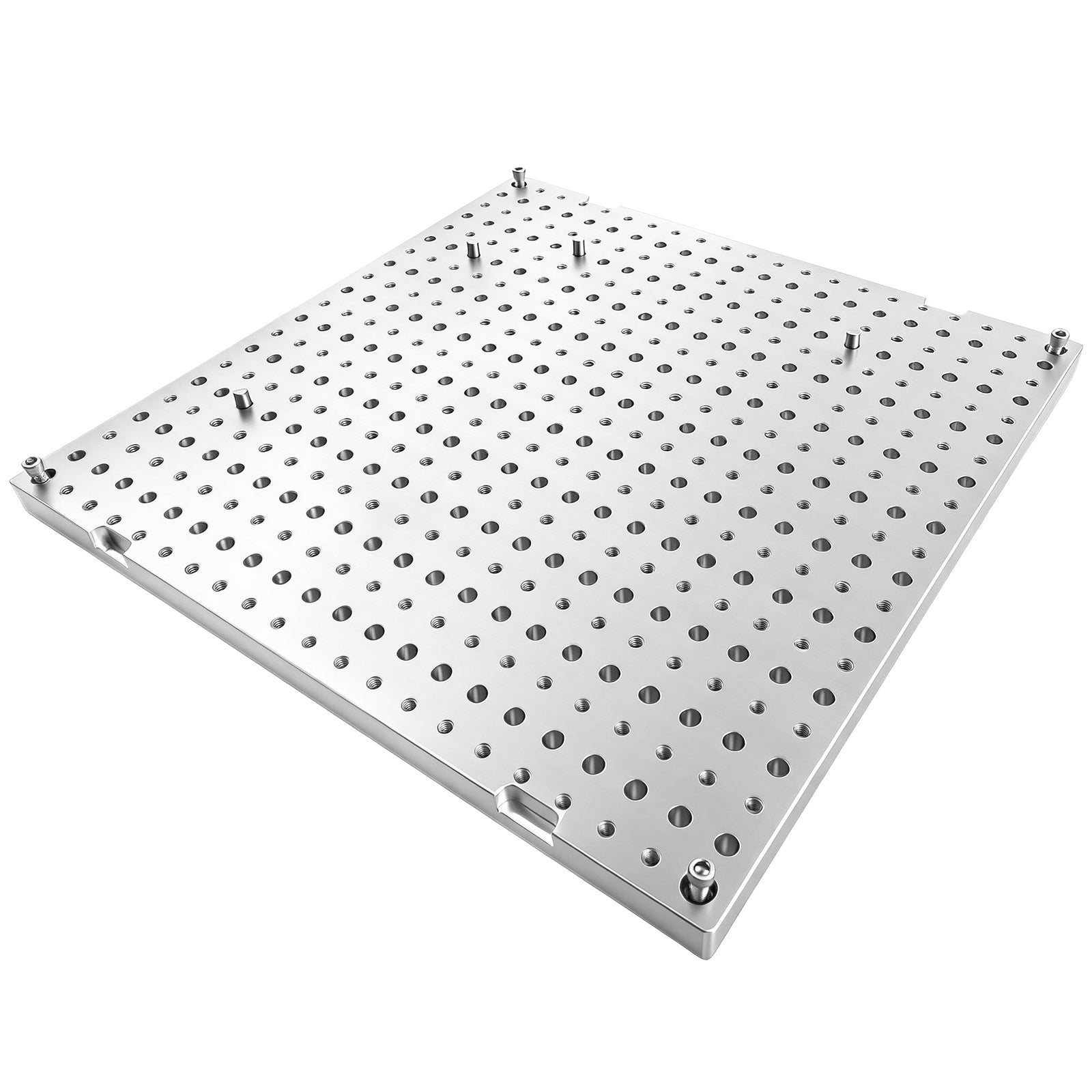 BZBMGMO 16x16x0.8" MIC 6 Aluminum Fixture / Sacrificial Plate, Mini Pallet