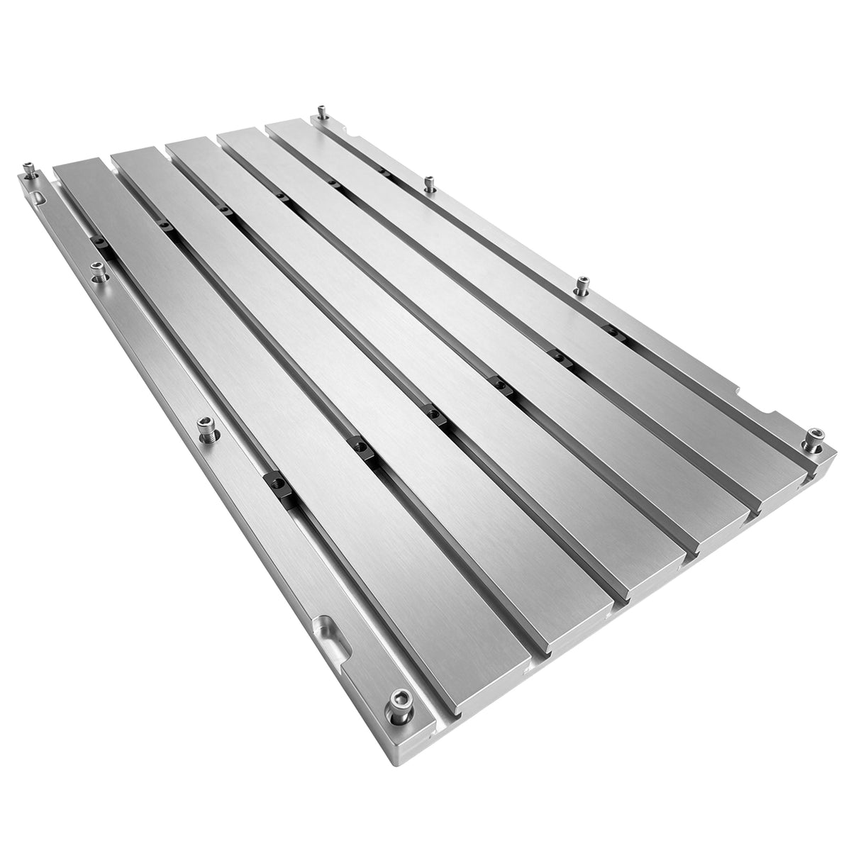 BZBMGMO 24" x 12" x 0.8" Aluminum T-Slot Plate Fixture Table