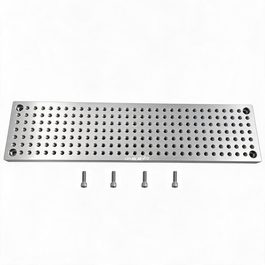 BZBMGMO 4x16x1/2" MIC 6 Aluminum Fixture / Sacrificial Plate, Mini Pallet