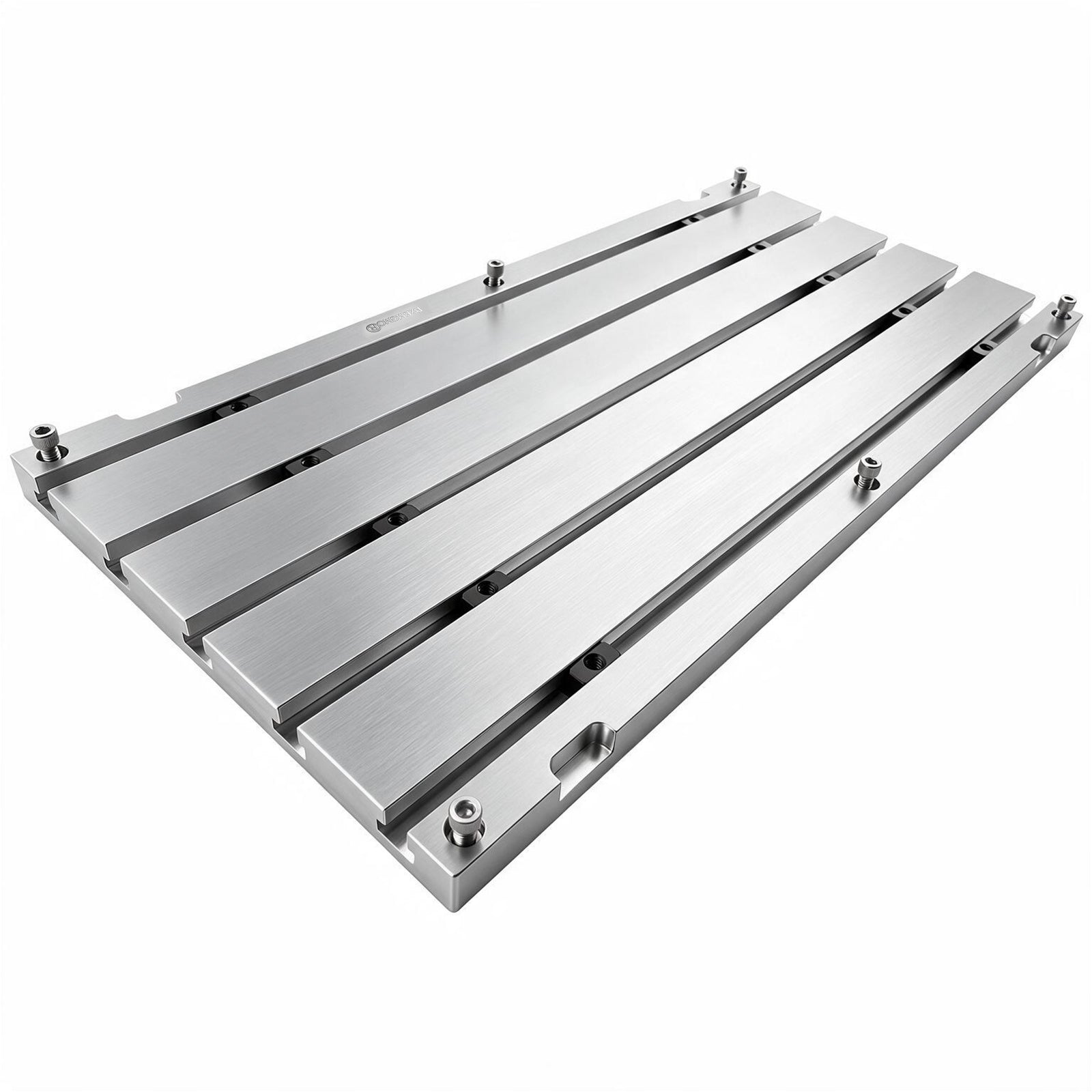 BZBMGMO 20" x 10" x 0.8" Aluminum T-Slot Plate Fixture Table