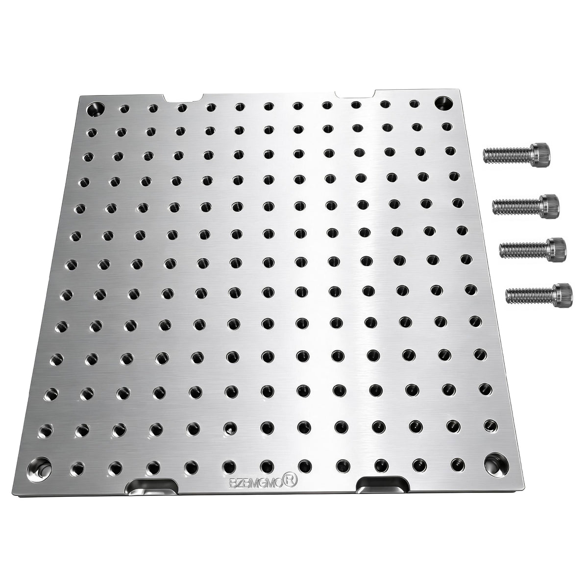 BZBMGMO 10x10x1/2" MIC 6 Aluminum Fixture / Sacrificial Plate, Mini Pallet