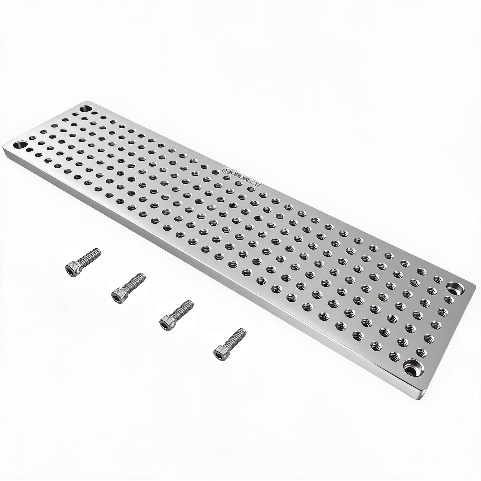 BZBMGMO 4x16x1/2" MIC 6 Aluminum Fixture / Sacrificial Plate, Mini Pallet