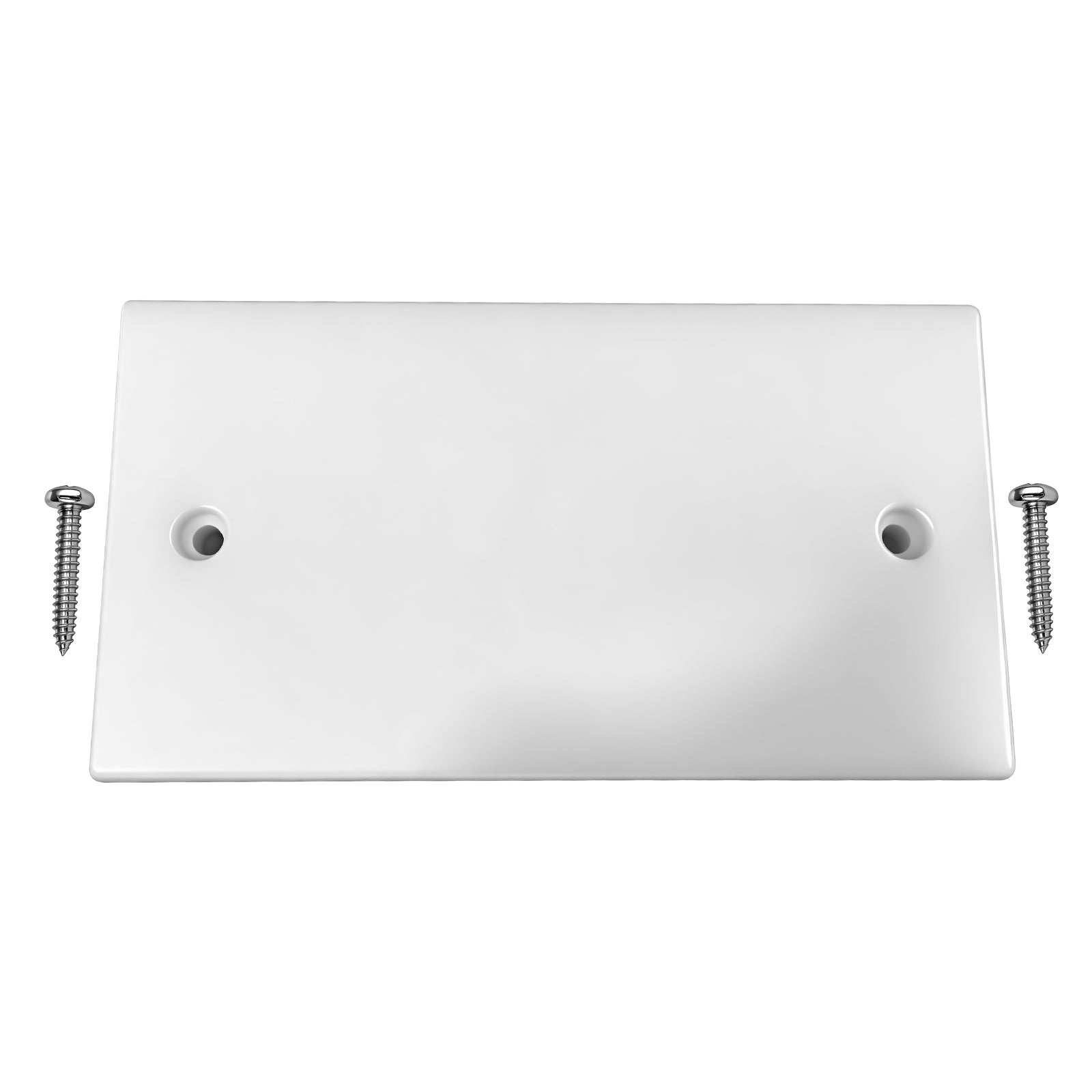 BZBMGMO Transom Transducer Boat Mounting Board Plate 8" x 4.5" Marine PVC