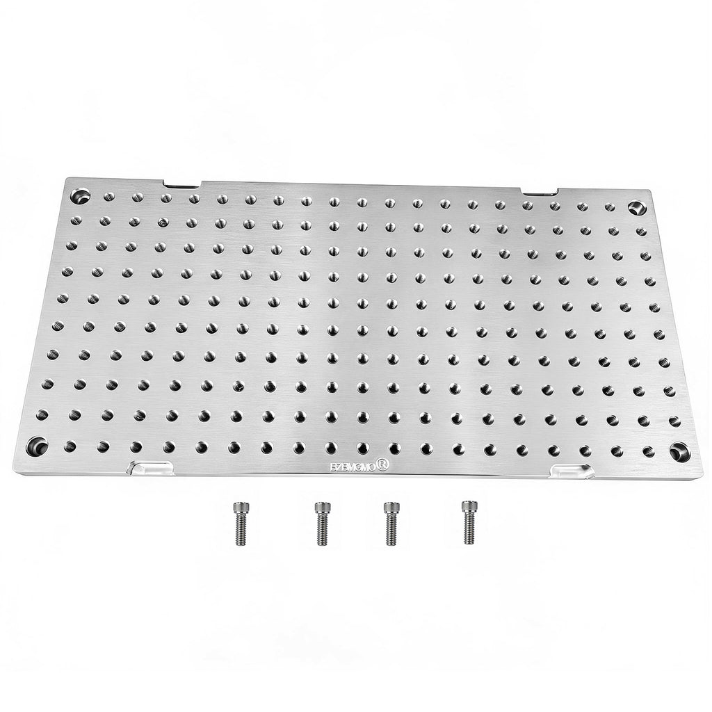 BZBMGMO 8x16x1/2" MIC 6 Aluminum Fixture / Sacrificial Plate, Mini Pallet