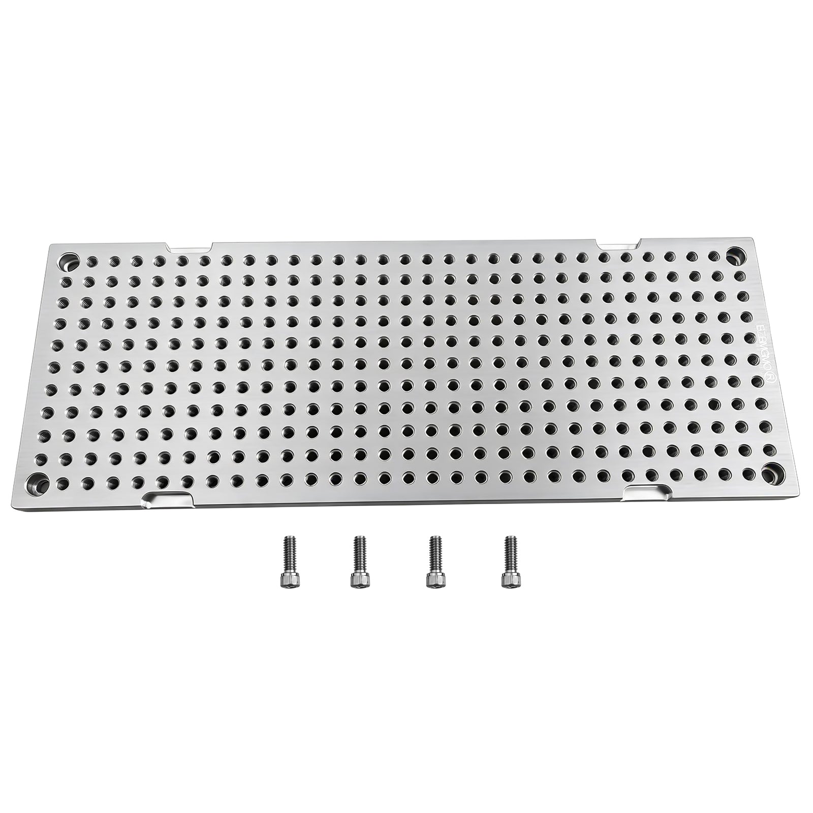 BZBMGMO 6x16x1/2" MIC 6 Aluminum Fixture / Sacrificial Plate, Mini Pallet