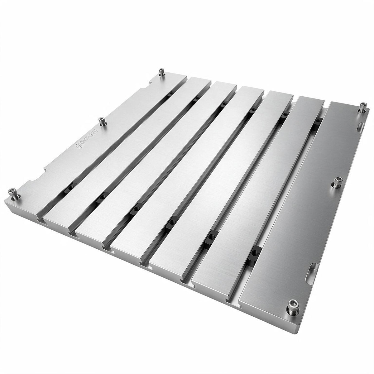 BZBMGMO 15" x 15" x 0.8" Aluminum T-Slot Plate Fixture Table