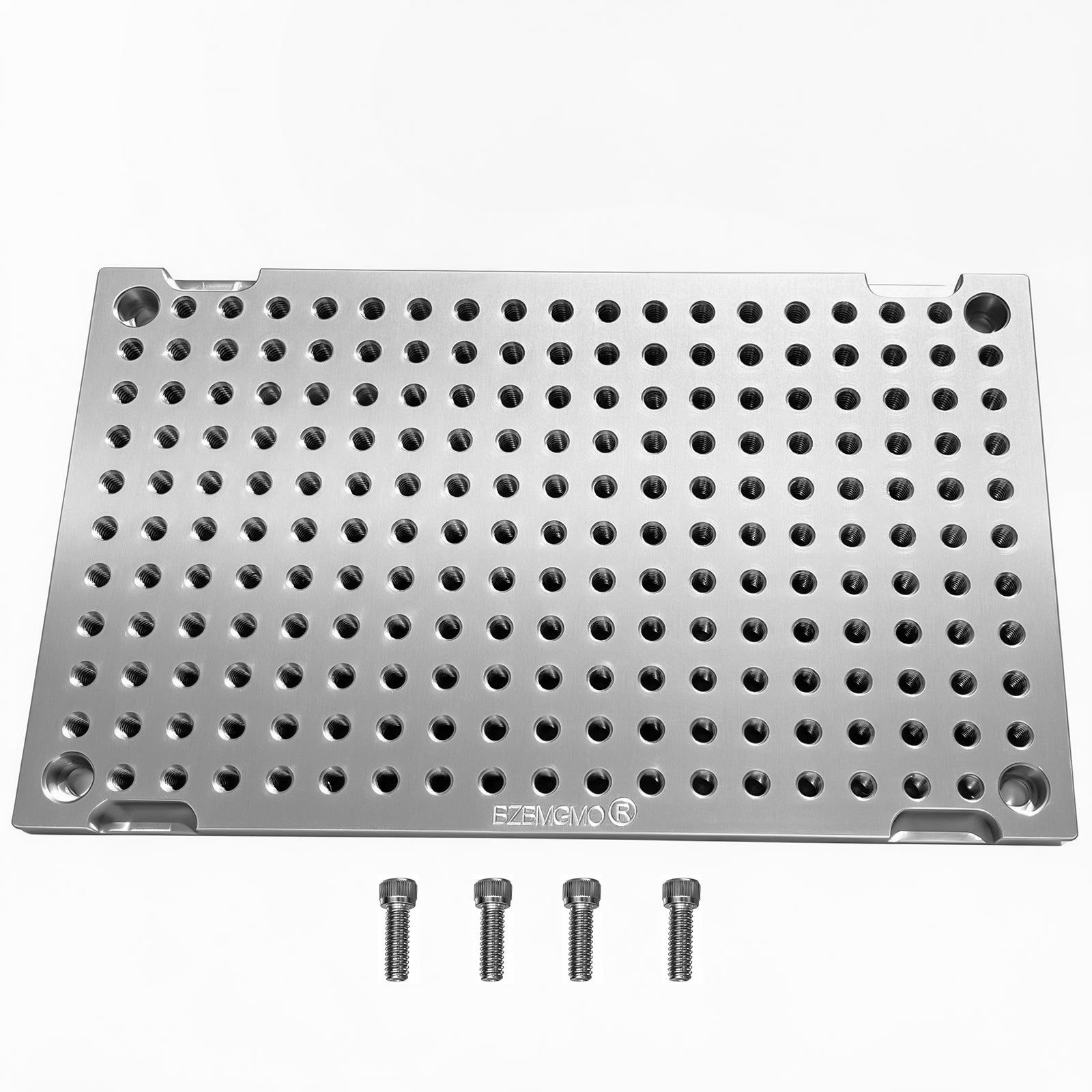 BZBMGMO 6x10x1/2" MIC 6 Aluminum Fixture / Sacrificial Plate, Mini Pallet