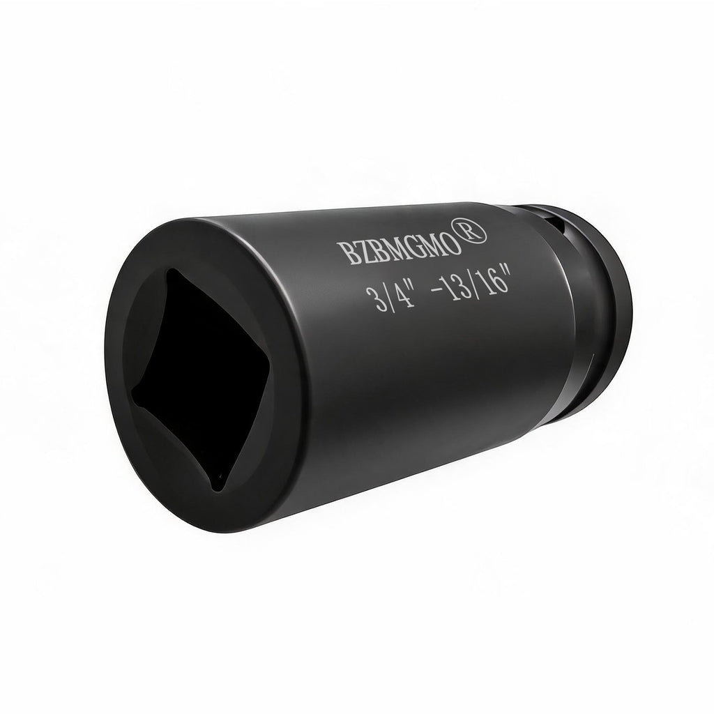 BZBMGMO 3/4" Drive x 13/16" 4-Point Square Impact Socket - Cr-Mo Steel